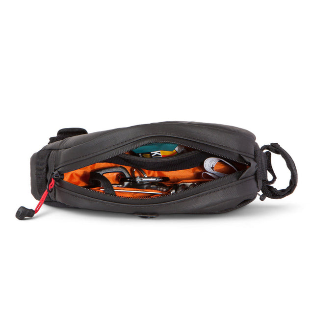 Two Wheel Gear - Bike Top Tube Bag - Recycled Black Poly Ripstop