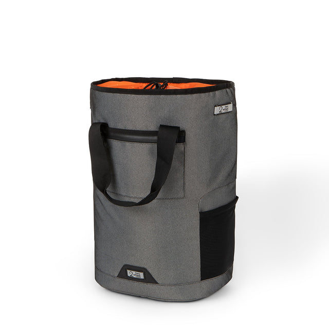 Two Wheel Gear Grey Solo Market Pannier front view