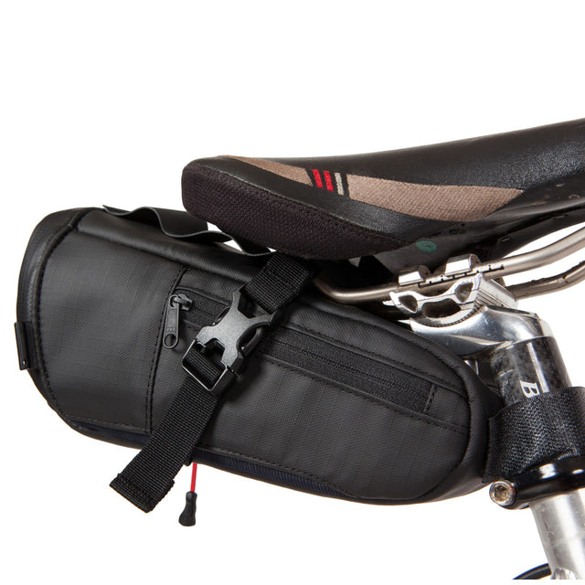 Two Wheel Gear - Commute Bike Seat Pack - Black Recycled Fabric
