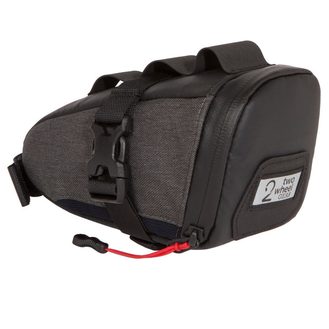 Two Wheel Gear - Commute Seat Pack Small - Bicycle bag - Graphite - back