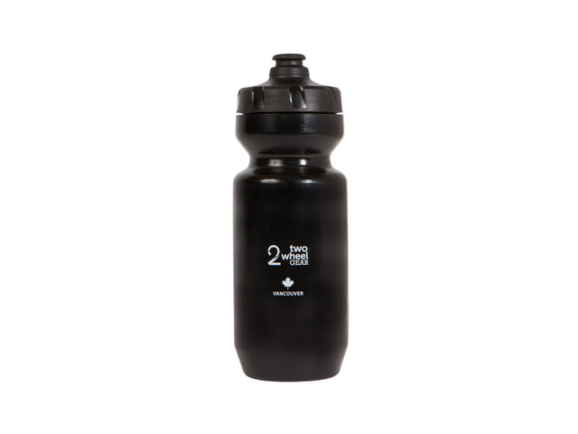 Two Wheel Gear - Moose Water Bottle - 22 oz  Purist - Canadiana - Black