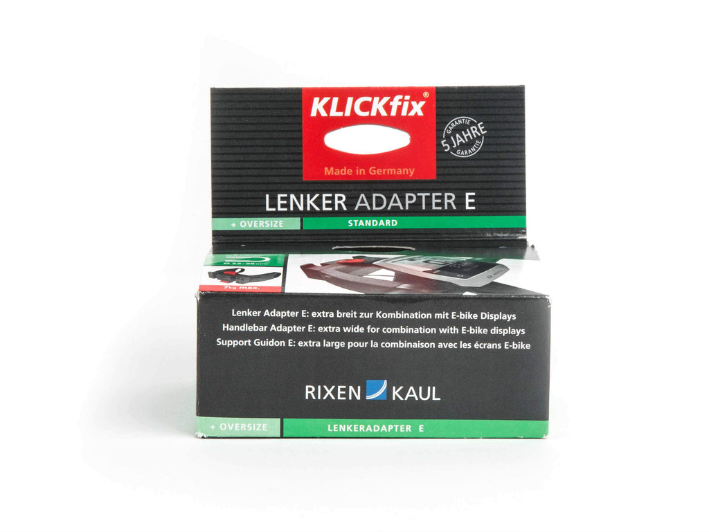 klickfix lenkeradapter e für e-bikes mit display KLICKfix - Handlebar Adapter - Ebike
