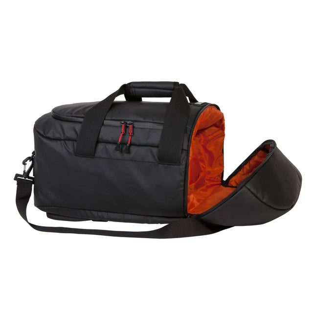 Two Wheel Gear Boundary Pannier Duffel (35 L) unzipped.