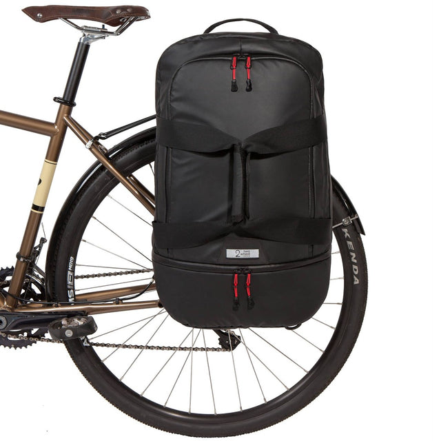 Two Wheel Gear Boundary Pannier Duffel (35 L) attached as pannier