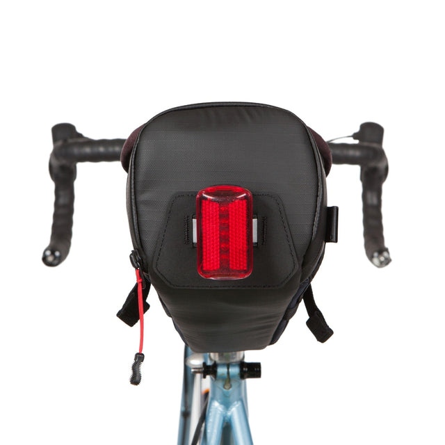 Two Wheel Gear - Commute Bike Seat Pack - Black Recycled Fabric - Light