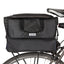 Two Wheel Gear - Dayliner Box Bag for bicycle - Black Recycled Poly Ripstop - Handlebar bag - Trunk Bag