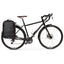 Two Wheel Gear - Pannier Backpack PLUS - Black Ripstop - Bag on Bike Full