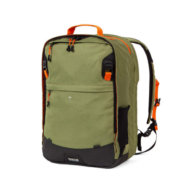 Two Wheel Gear Pannier Backpack Convertible PLUS 30L - Olive Recycled