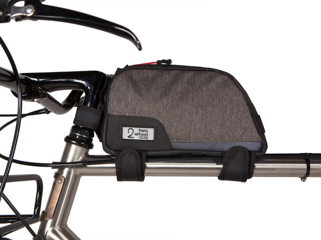 Two Wheel Gear - Bags - Commute Top Tube Bag - Graphite Grey