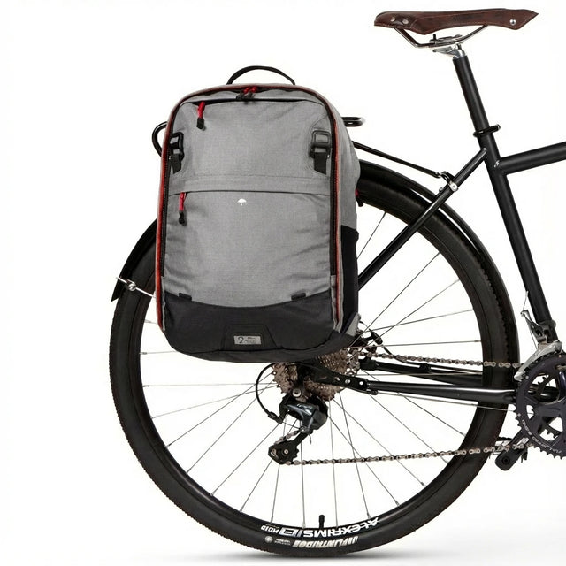 Two Wheel Gear - Pannier Backpack 2.1 LITE - Heather Grey
