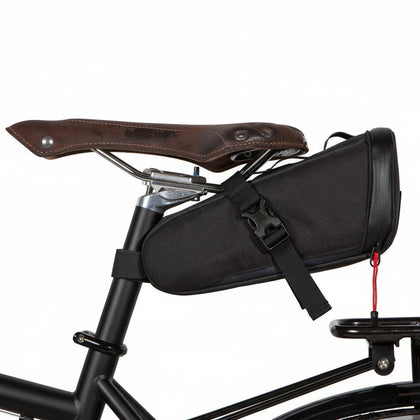 Bags - Commute Seat Pack - On Bicycle -Black