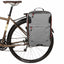 Two Wheel Gear Pannier Backpack PLUS 2.1 Grey On bicycle
