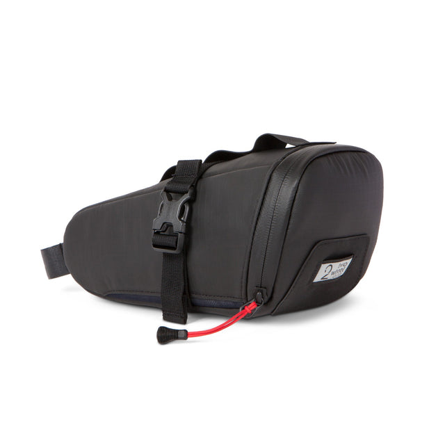 Two Wheel Gear - Commute Bike Seat Pack - Black Recycled Fabric