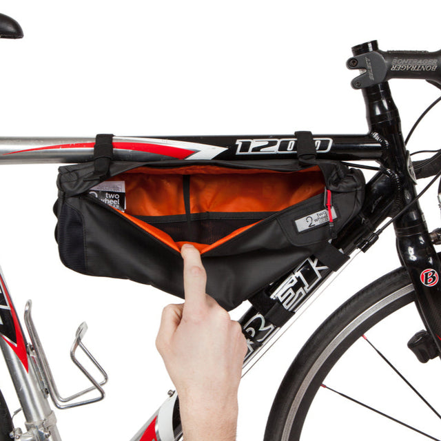 Two Wheel Gear - Bike Frame Bag - Small - Black