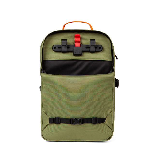 Two Wheel Gear Pannier Backpack Convertible PLUS 30L - Olive Recycled