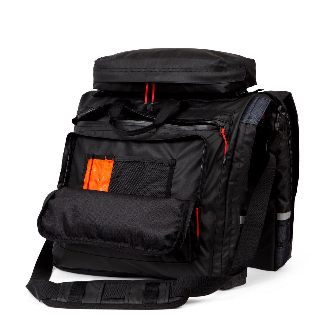 Transit Garment Bag Pannier: Carry Your Suit or Clothes on Your Bike! NEW -  Bike Recyclery