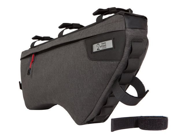 Two Wheel Gear - Bicycle Frame Bag - Large - Graphite - 6 L - Side Bike - Front