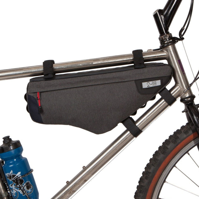 Two Wheel Gear - Bicycle Frame Bag - Graphite - 3.5 L - Side Bike