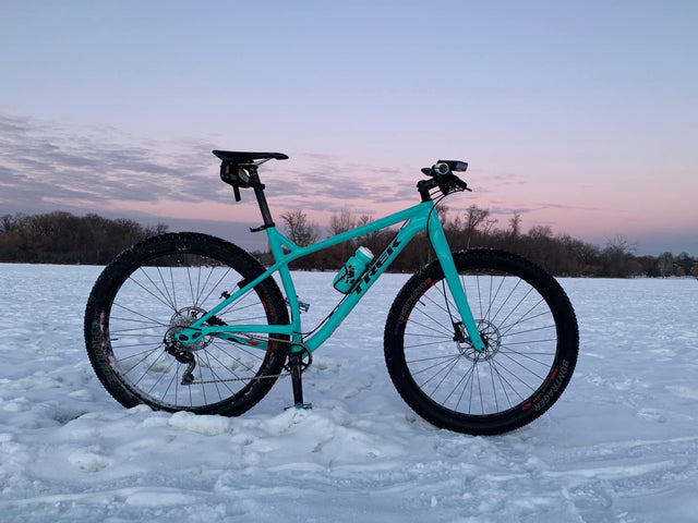 Two Wheel Gear - Water Bottle - Moose - Teal - Winter Cycling